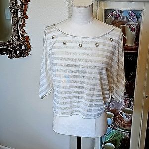 NWOT Frank Lyman Nautical Top